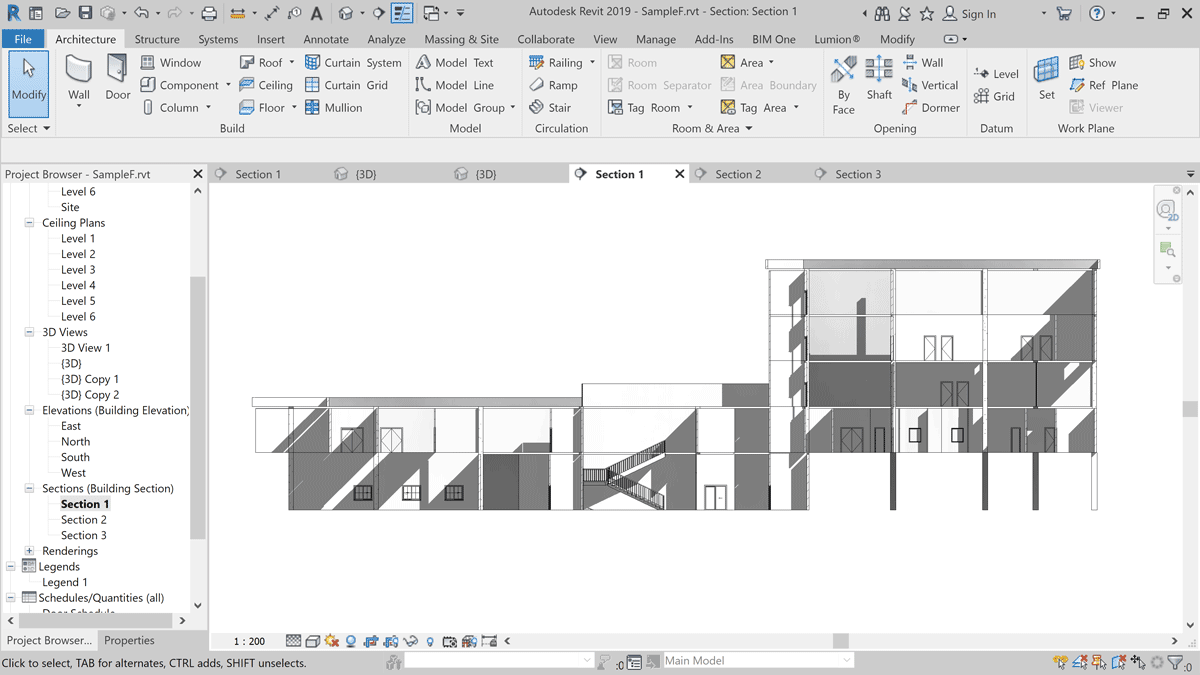 آموزش revit در معماری