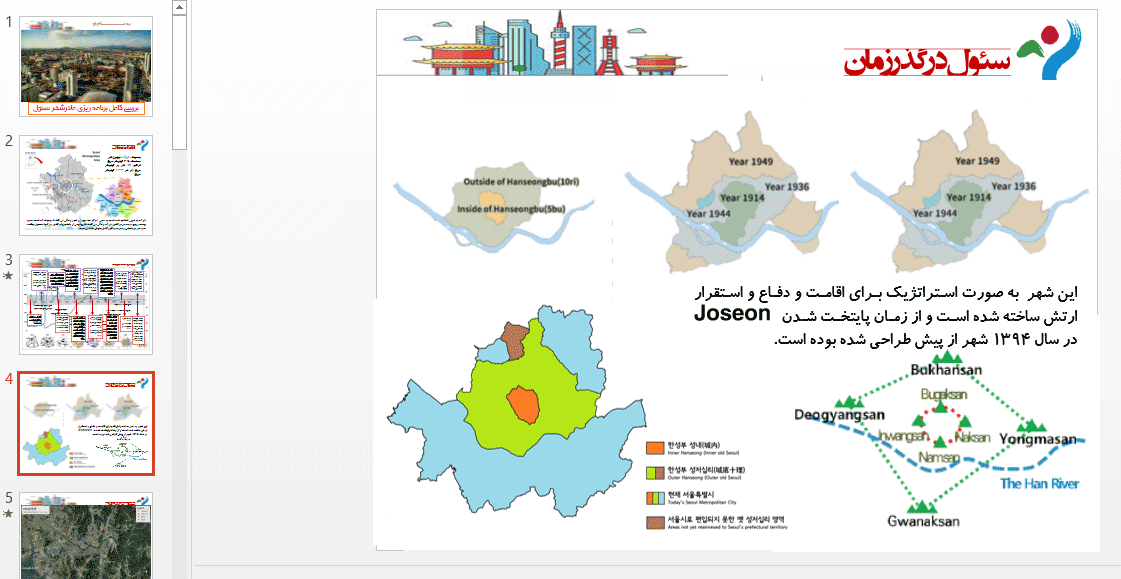 تاریخچه شهر سئول - پاورپوینت
