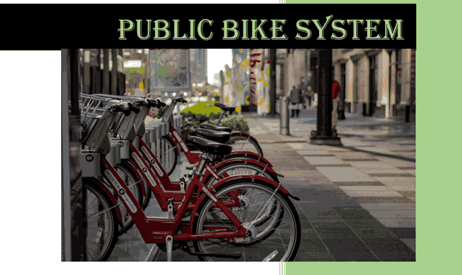 Public bike systems [PBS]  ، سیستم دوچرخه سواری شراکتی