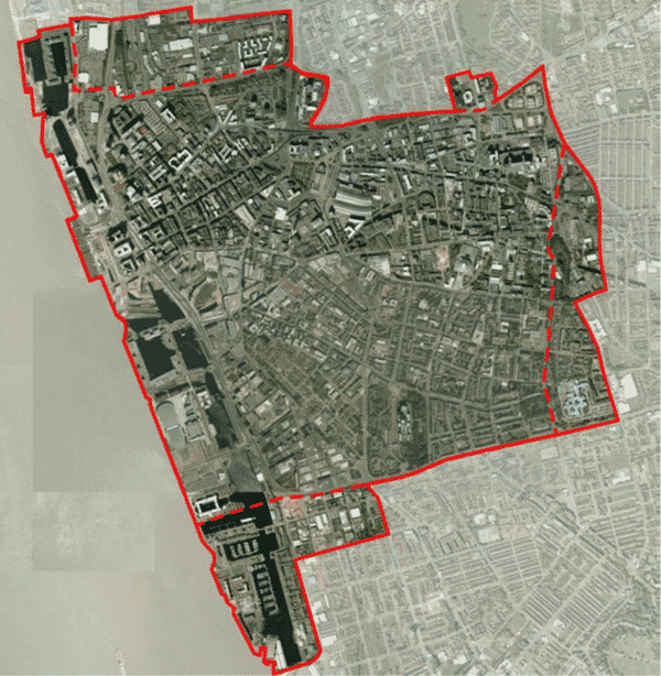 محدوده بازآفرینی شده لیورپول