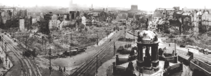 خیابان بهشت – پس از بمباران 15 مه 1941