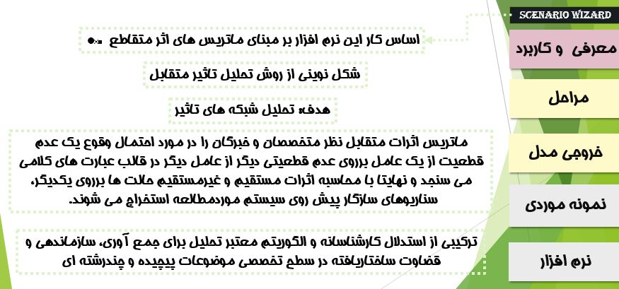معرفی و کاربرد نرم افزار سناریو ویزارد