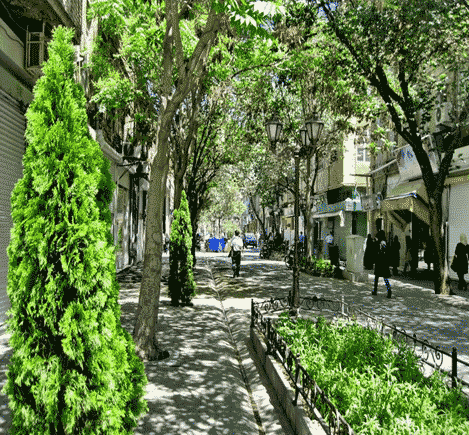 شاخصهای منظر شهری مسیر پیاده