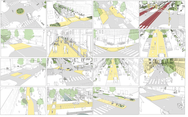 روش های آرام سازی ترافیک